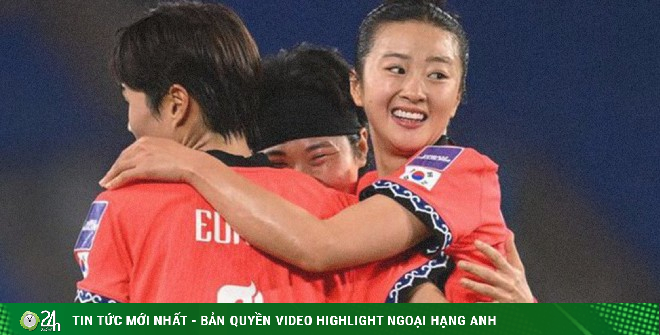 Video bóng đá ĐT nữ Hàn Quốc - Iran: Á quân phô diễn đẳng cấp (Asian Cup)