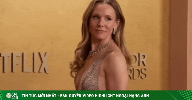 Nữ diễn viên 46 tuổi gây sốc khi 'mặc cũng như không' lên thảm đỏ