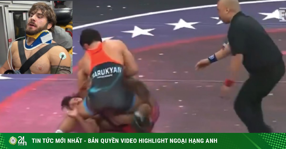 Loạn đả võ đài: Đang đấu vật tung cú đấm gãy cổ đối thủ