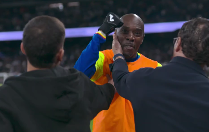 Allan Nyom suýt xô xát với Vinicius và Militao