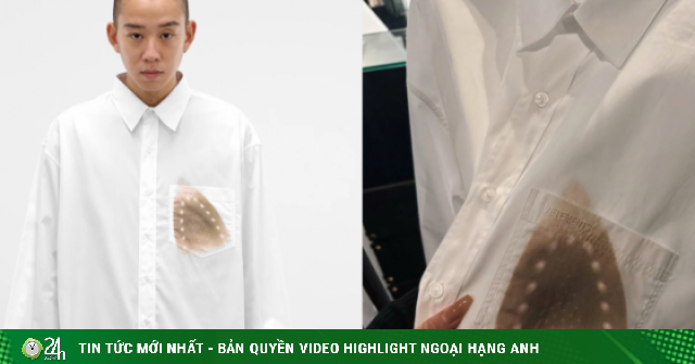 Áo sơ mi như bị là cháy giá hơn nghìn đô vẫn bán hết