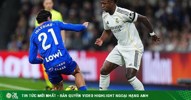 Video bóng đá Real Madrid - Getafe: Ngỡ ngàng tuyệt phẩm mở điểm (La Liga)