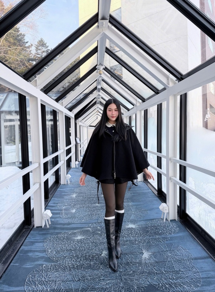 Á hậu Phương Anh diện nội y giữa trời tuyết Nhật Bản - 6