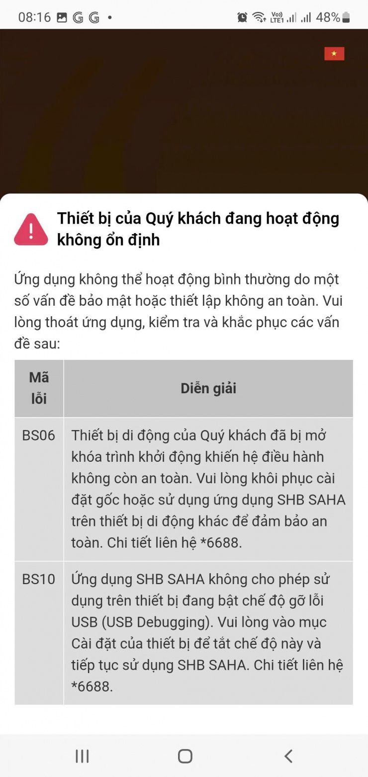 Sau 1/3, iPhone lock, điện thoại xách tay vẫn dùng app ngân hàng bình thường - 2
