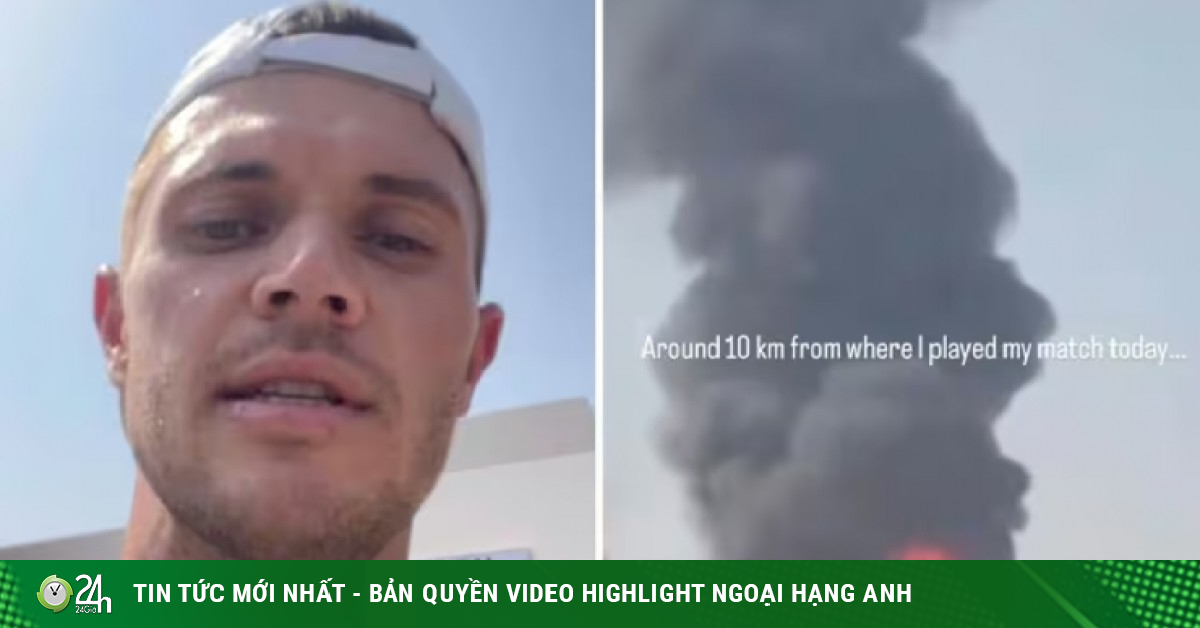 Bom rơi đạn nổ khi chơi tennis ở Trung Đông, phải trả hàng trăm triệu đồng để thoát thân