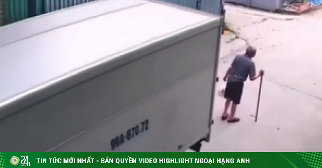 Xe tải lùi ẩu, cán tử vong cụ ông 90 tuổi