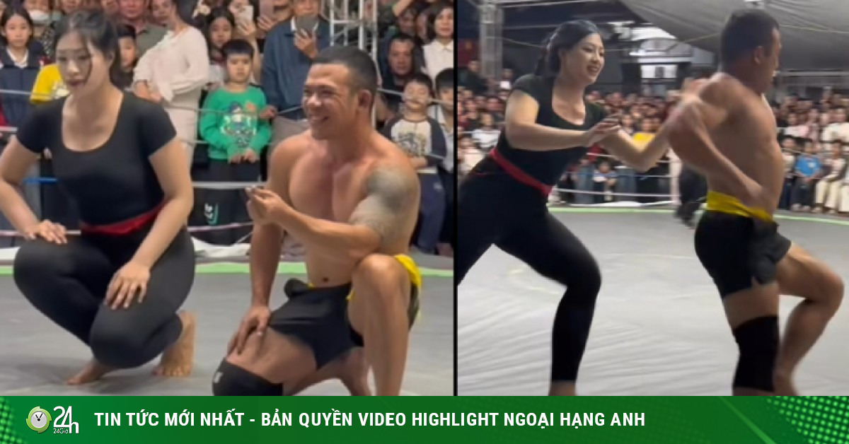 "Vua vật Đắk Lắk" đấu hot girl Anh Thơ, vừa vật vừa chạy vẫn nhận thất bại