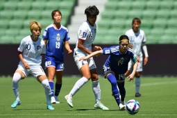 Video bóng đá ĐT nữ Nhật Bản - Đài Loan (TQ): Định đoạt khó nhọc trong hiệp 2 (Asian Cup)