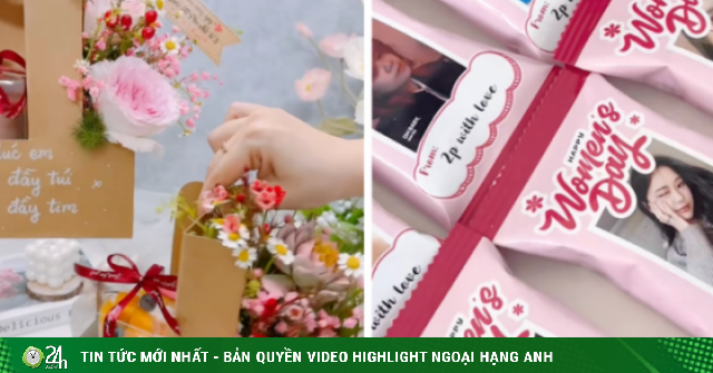 Những combo quà 8/3 đang trở thành hot trend trên TikTok