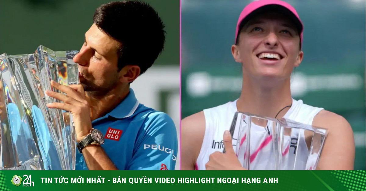 Djokovic & Swiatek trước cơ hội lịch sử chưa từng có ở "mảnh đất vàng" Indian Wells
