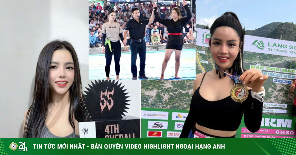 Người đẹp gym và chạy bộ "giấu" chồng, tung hoành sới vật hội làng