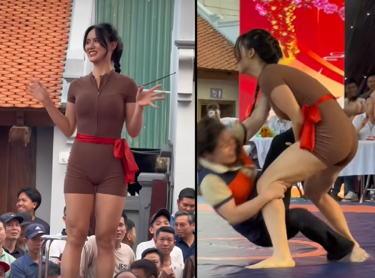 Còn Hương Khánh Ly lại mang hình ảnh hiện đại, cá tính, táo bạo, màu sắc riêng giữa dàn nữ đô