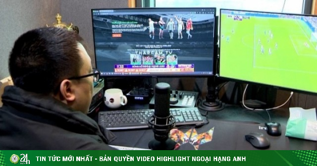 Bình luận viên 'Người Thỏ' của Xôi Lạc TV nhận thù lao 300.000 đồng mỗi trận