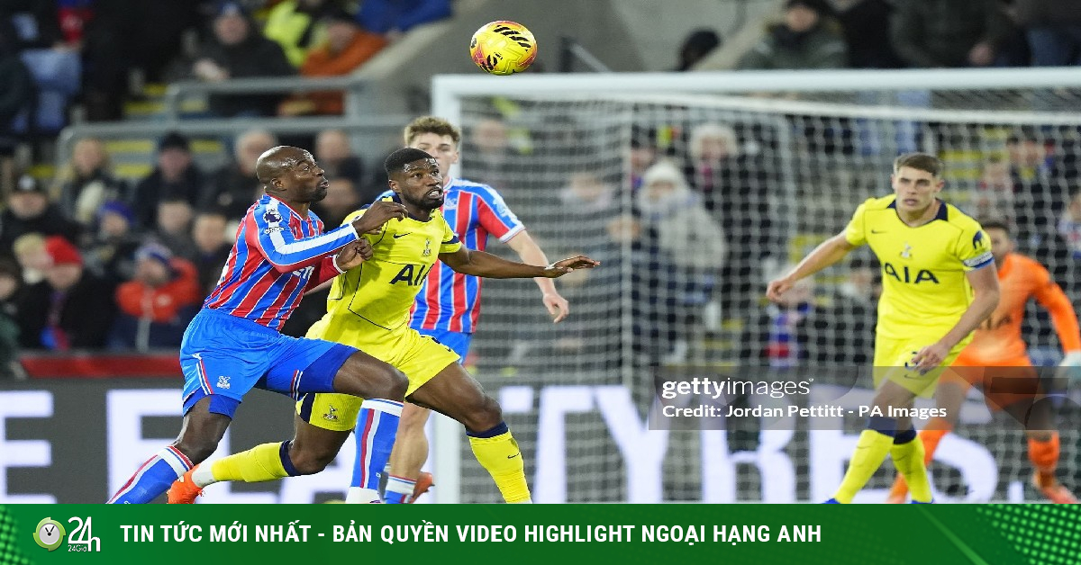 Trực tiếp bóng đá Tottenham - Crystal Palace: Chủ nhà dễ sa lầy (Ngoại hạng Anh)