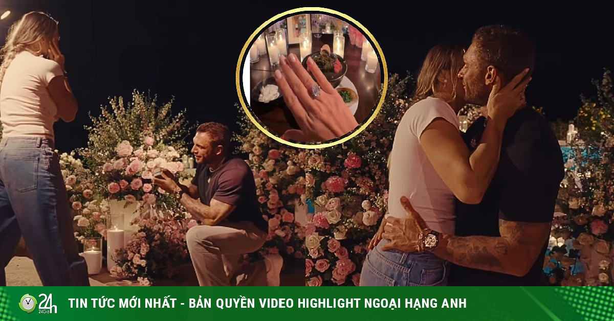 Bạn trai triệu phú cầu hôn tay vợt số 1 thế giới, khoảnh khắc lãng mạn gây sốt tennis