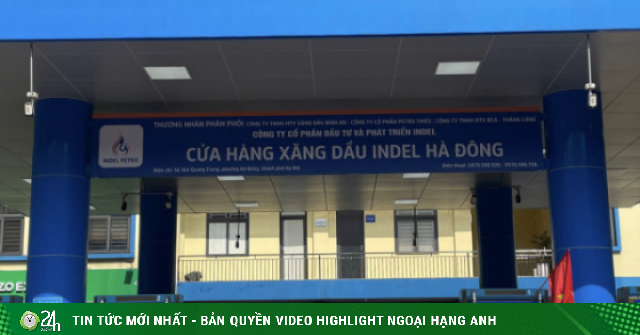 Một cửa hàng xăng dầu ở Hà Nội thông báo hết hàng do thiếu nguồn cung