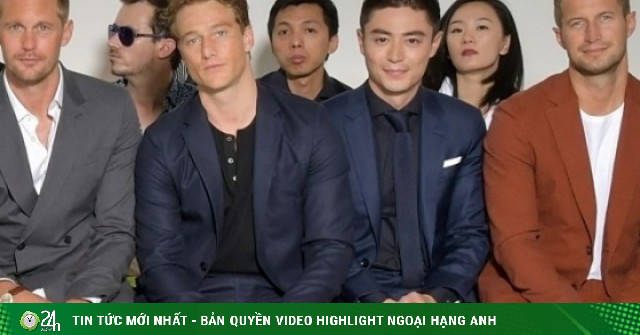 Hoắc Kiến Hoa khiến fan cười bò vì tư thế ngồi ở show thời trang