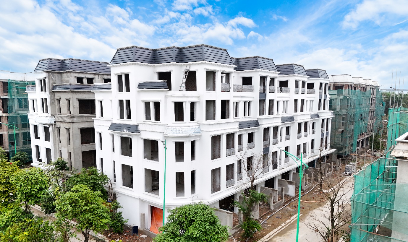 Liền kề Green Little Town sẵn sàng bàn giao vào tháng 3.2026