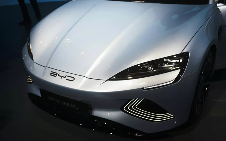 Xe điện của hãng BYD.