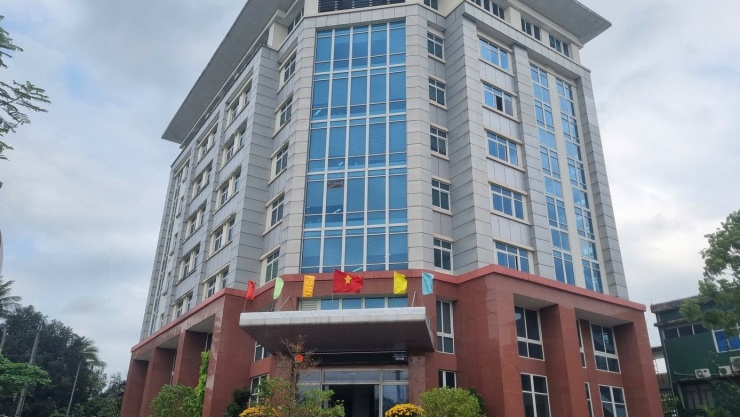 Trụ sở Thuế tỉnh Quảng Ngãi.