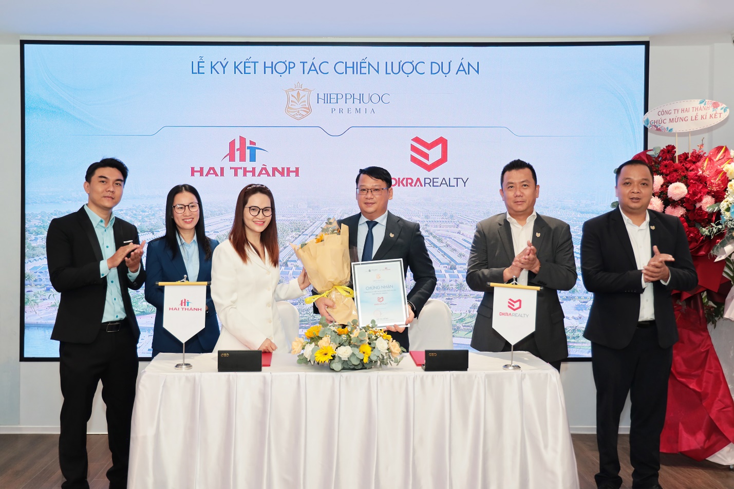 DKRA Realty ch&iacute;nh thức trở th&agrave;nh Tổng Đại l&yacute; Tiếp thị v&agrave; Ph&acirc;n phối dự &aacute;n Hiep Phuoc Premia (Ảnh: Quốc Dũng)