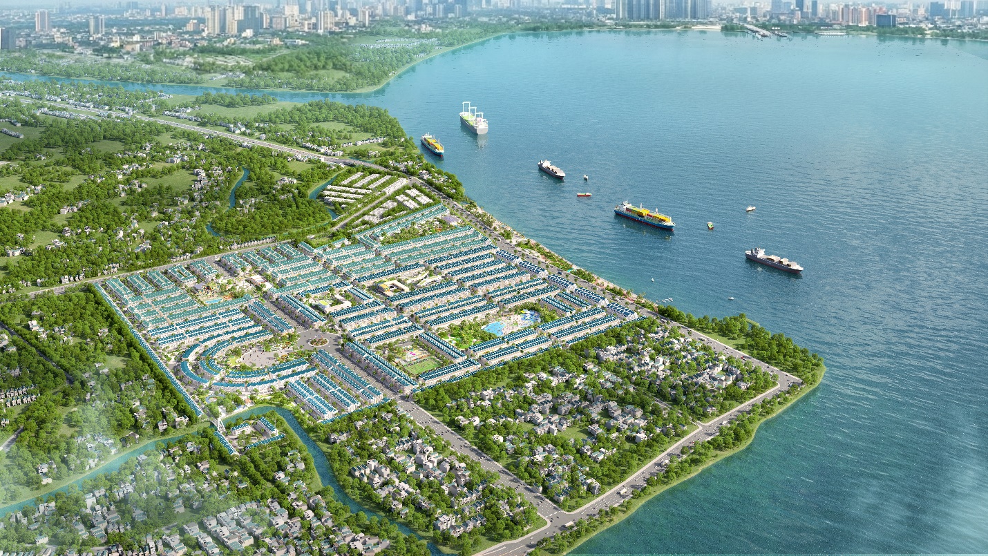 Hiep Phuoc Premia - T&acirc;m điểm cực tăng trưởng mới khu Nam gi&aacute;p ranh TP.HCM, đ&oacute;n đầu l&agrave;n s&oacute;ng an cư, đầu tư thời điểm hiện tại. (Ảnh phối cảnh)