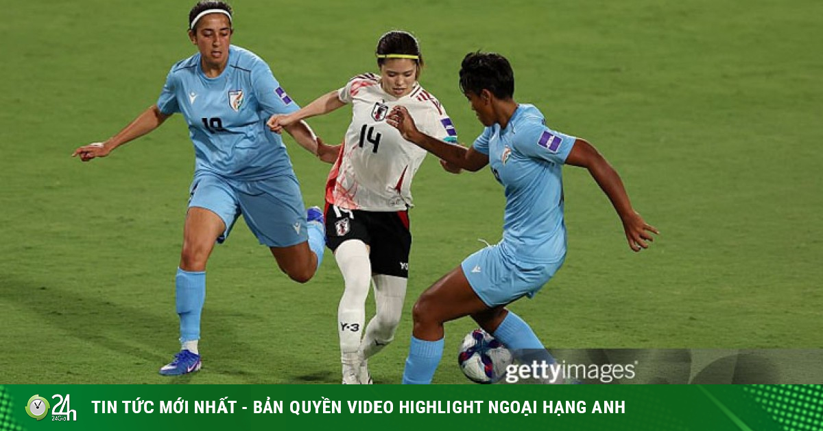 Video bóng đá ĐT nữ Ấn Độ - Nhật Bản: Uy lực 11 bàn (Asian Cup)
