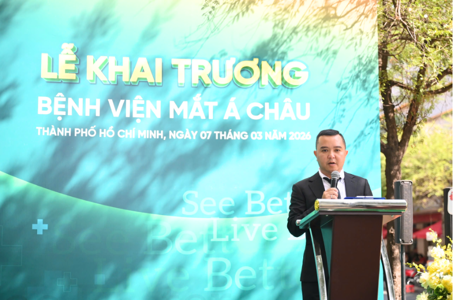 BS. Tôn Thất Cẩm Thông cho biết AEH ưu tiên trẻ em và người cao tuổi trong định hướng chăm sóc. Ảnh: AEH