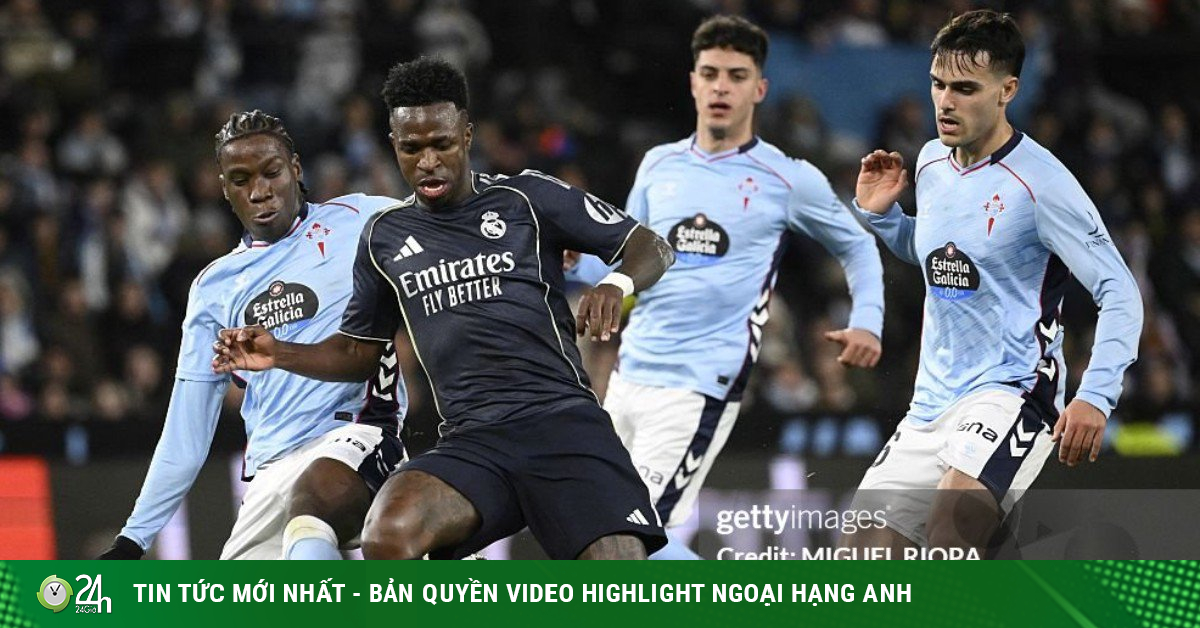 Video bóng đá Celta Vigo - Real Madrid: Vỡ òa phút bù giờ, đua vô địch gay cấn (La Liga)