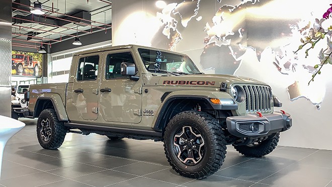 Mẫu xe bán tải Jeep Gladiator đang được phân phối tại Việt Nam. 