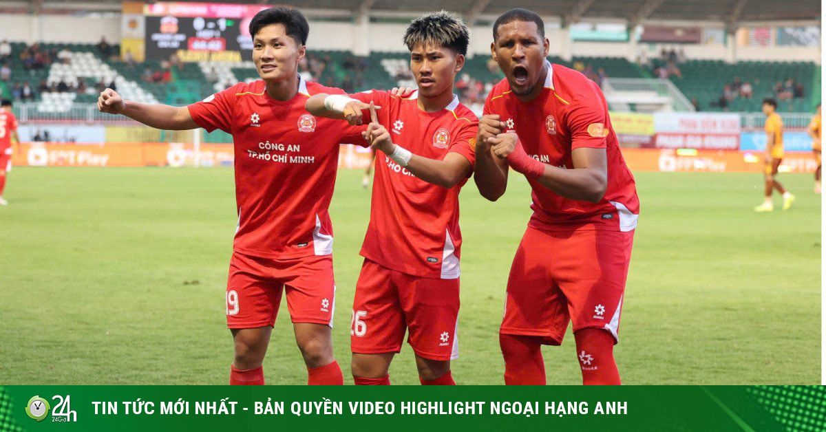 Video bóng đá HAGL - Công an TP.HCM: Sao Việt kiều tỏa sáng (V-League)