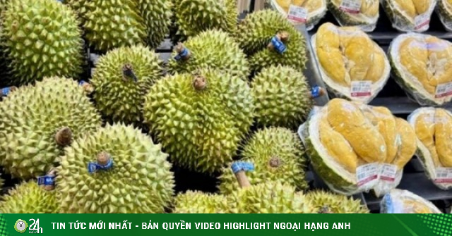 Giá cơm sầu riêng gần 600.000 đồng/kg, nhiều cửa hàng chỉ bán Ri6