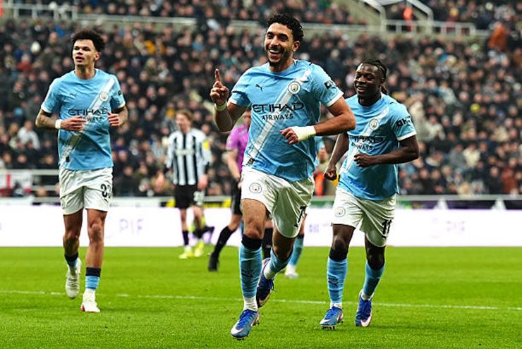 Marmoush&nbsp;ghi nhiều bàn cho Man City mùa này ở đấu trường cúp, anh đã có 5 bàn từ khi trở về CLB từ CAN
