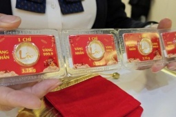 Cuối ngày 9-3, giá vàng miếng SJC tăng trở lại, USD tự do vượt 27.000 đồng
