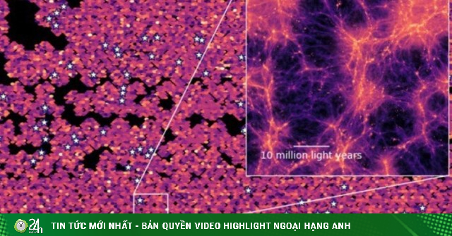 "Cấu trúc ma" của vũ trụ hiện ra từ thế giới 11 tỉ năm trước