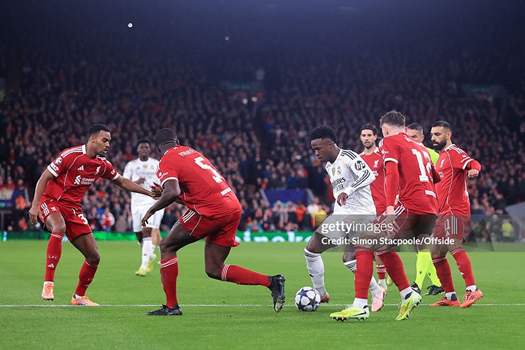 Vinicius thường xuyên tỏa sáng khi đối đầu các đại diện Ngoại hạng Anh