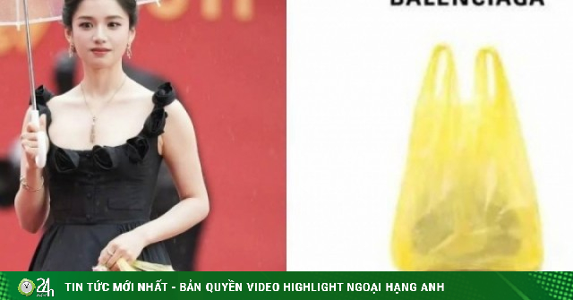 'Công chúa Cbiz' bị hiểu nhầm xách túi nilon nghìn USD lên thảm đỏ