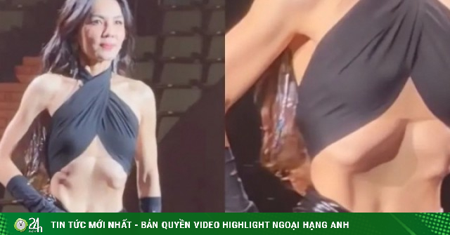 Màn hóp bụng gây tranh cãi của Ella nhóm S.H.E lên hot search