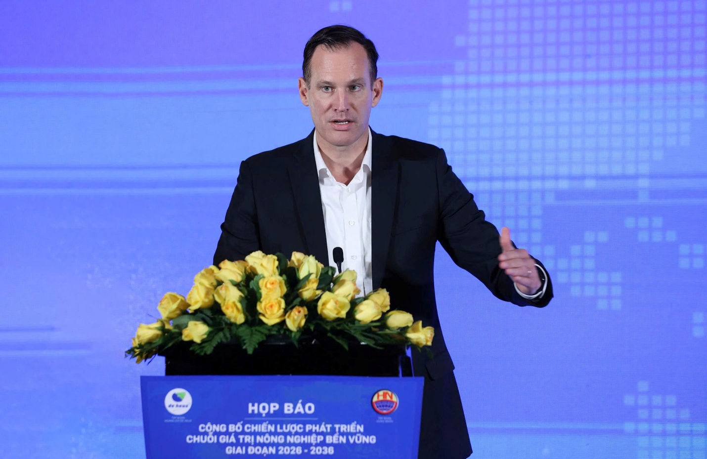 Ông Gabor Fluit, Tổng giám đốc Tập đoàn Hoàng gia De Heus. Ảnh: De Heus