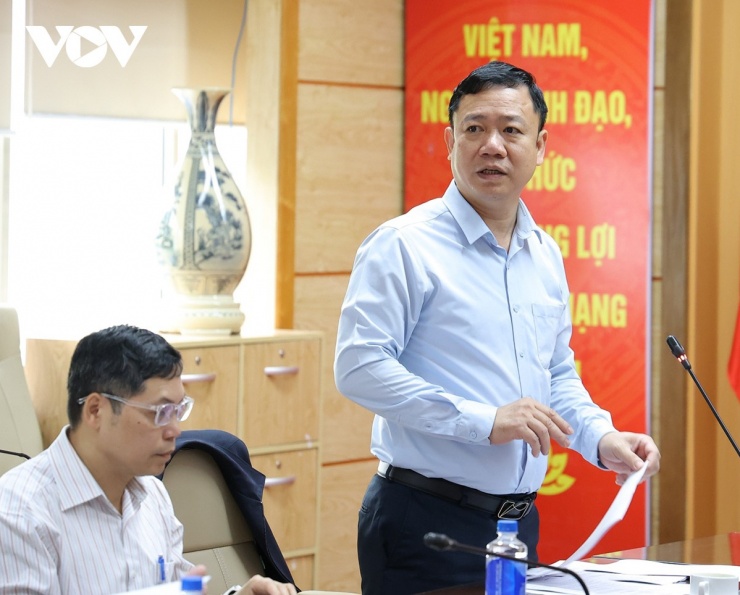 Ông Lê Thanh Dũng, Cục trưởng Cục Dân số (Bộ Y tế) thông tin về nội dung dự thảo nghị định và thông tư