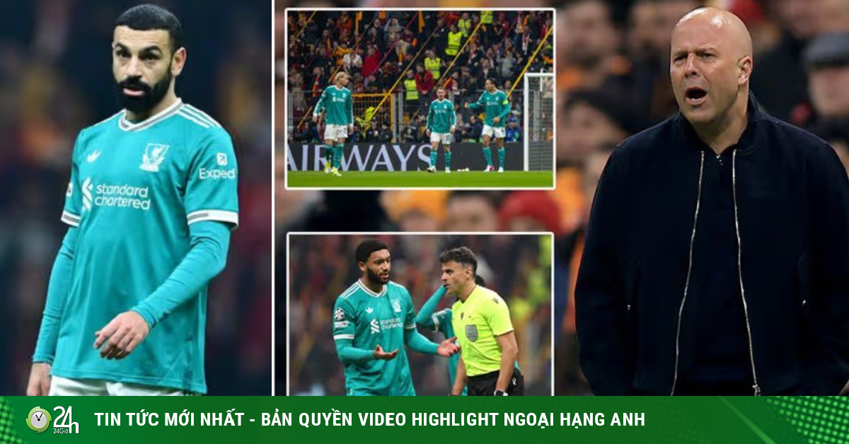 Salah hóa cầu thủ nhỏ ở đại chiến, Liverpool "0 điểm" trong trận thứ 100 của Slot