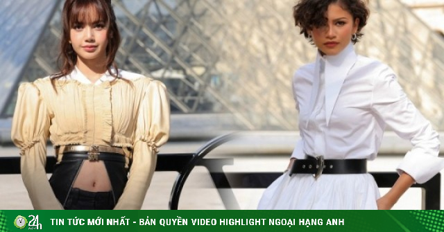 Lisa và 'cô dâu mới' Zendaya nổi bật ở show Louis Vuitton