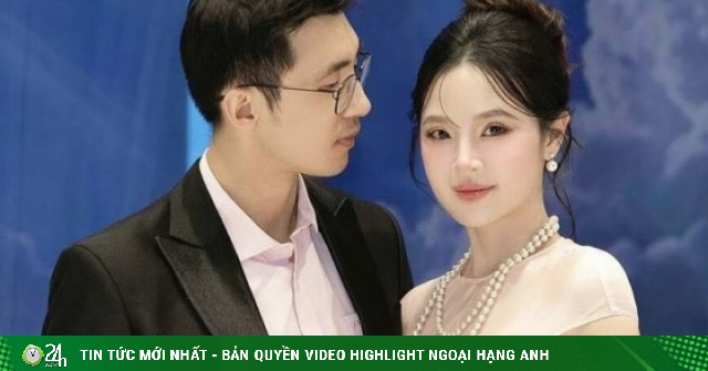 Midu và ông xã đại gia được khen khi diện đồ đôi đi ăn cưới