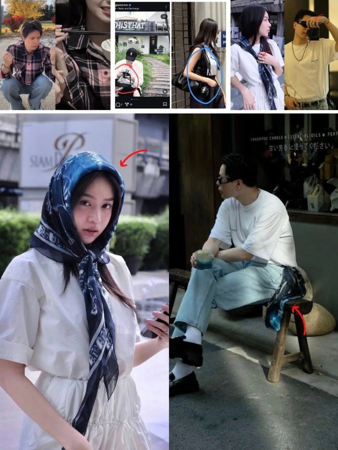 Thanh Thủy - Trịnh Thăng Bình dùng nhiều món đồ giống nhau.