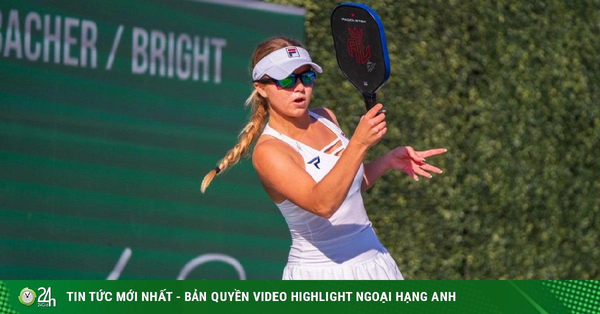 Nữ VĐV xinh đẹp và tài năng số 1 pickleball, hứa hẹn khuấy đảo giải đấu tại Hà Nội