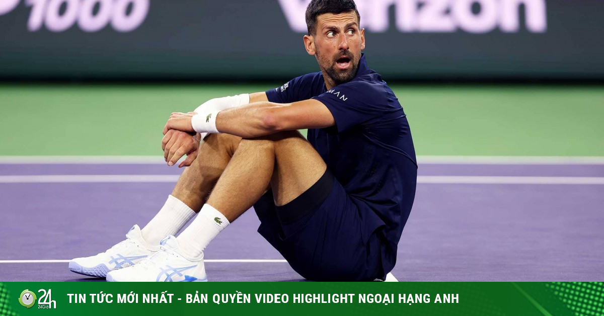 Djokovic cay đắng ở Indian Wells, cố thắng 1 điểm nhưng thua cả trận