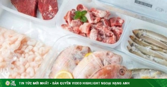 Bảo quản thịt cá sai cách có thể gây hại sức khỏe