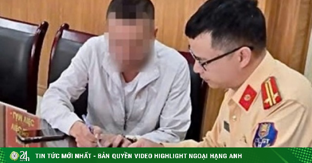 Xử phạt tài xế xe khách cản trở đoàn xe ưu tiên