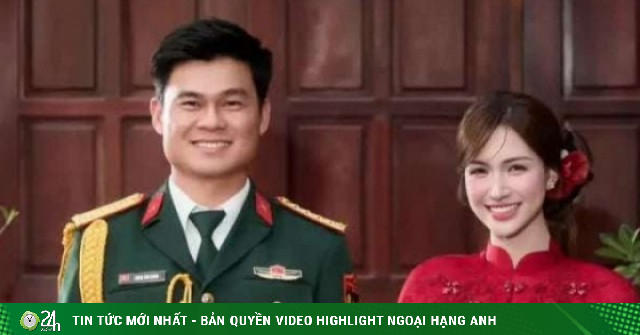 Hòa Minzy chính thức lên tiếng về thông tin có con gái với Đại úy Thăng Văn Cương