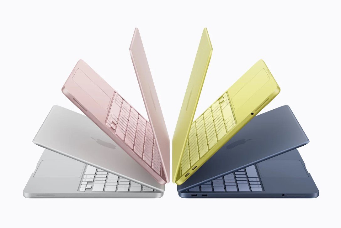 Các màu của MacBook Neo.